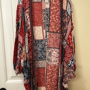 Ariat Bohemian Floral Patchwork Kimono